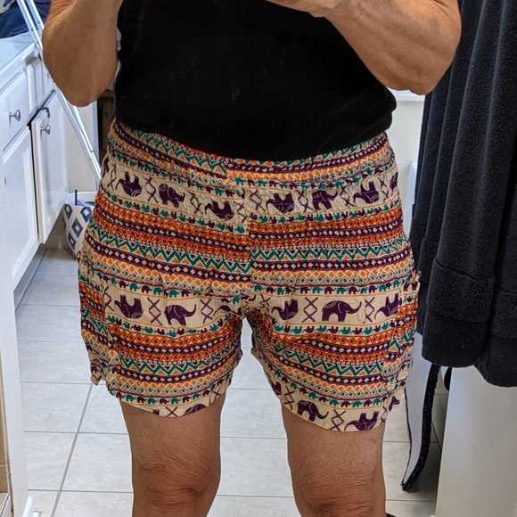 Lofbaz high-waisted elephant harem shorts - Picture 3 of 15